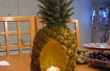Свеча в ананасе